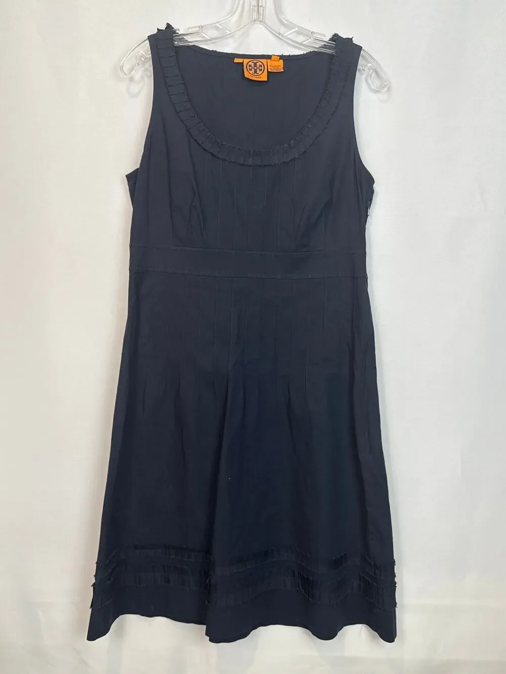 Tory Burch Black Sheath Dress Sz 12  Sleeveless